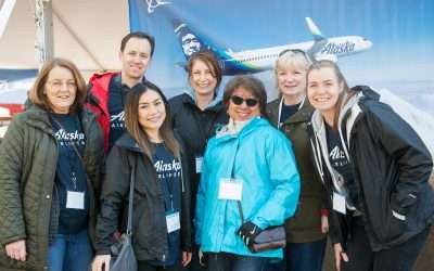 Employees Volunteer at Aviation Day